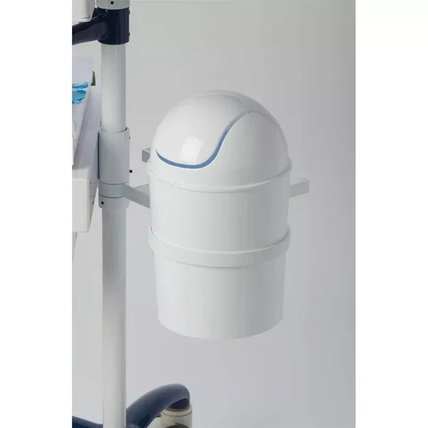 Swing Lid Waste Can and Bracket for Titan Draw Cart Extended Swing Lid Garbage Can Bracket ,1 Each
