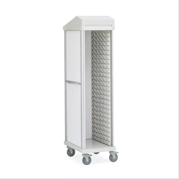 Tall Mobile Supply Cart with Accessories Keyed Lock* ,1 Each