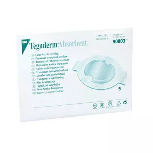 Tegaderm Absorbent 90803 | 5-1/2 X 6-1/4 Inch by 3M