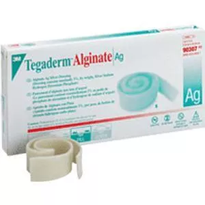 Tegaderm Alginate Ag Silver Dressing 1" x 12" Rope