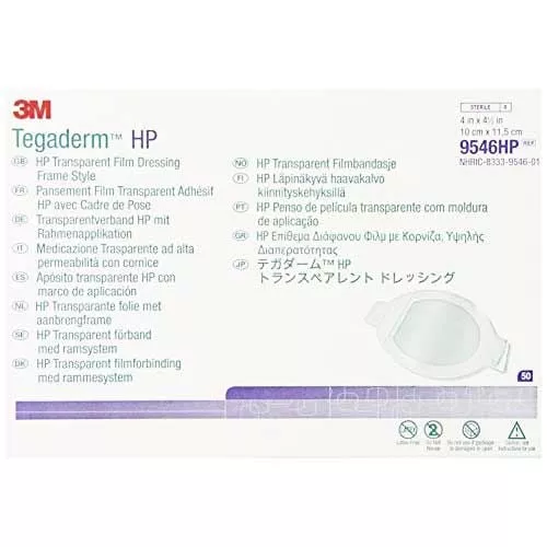 Tegaderm HP 9546HP | 4 x 4-1/2by 3M
