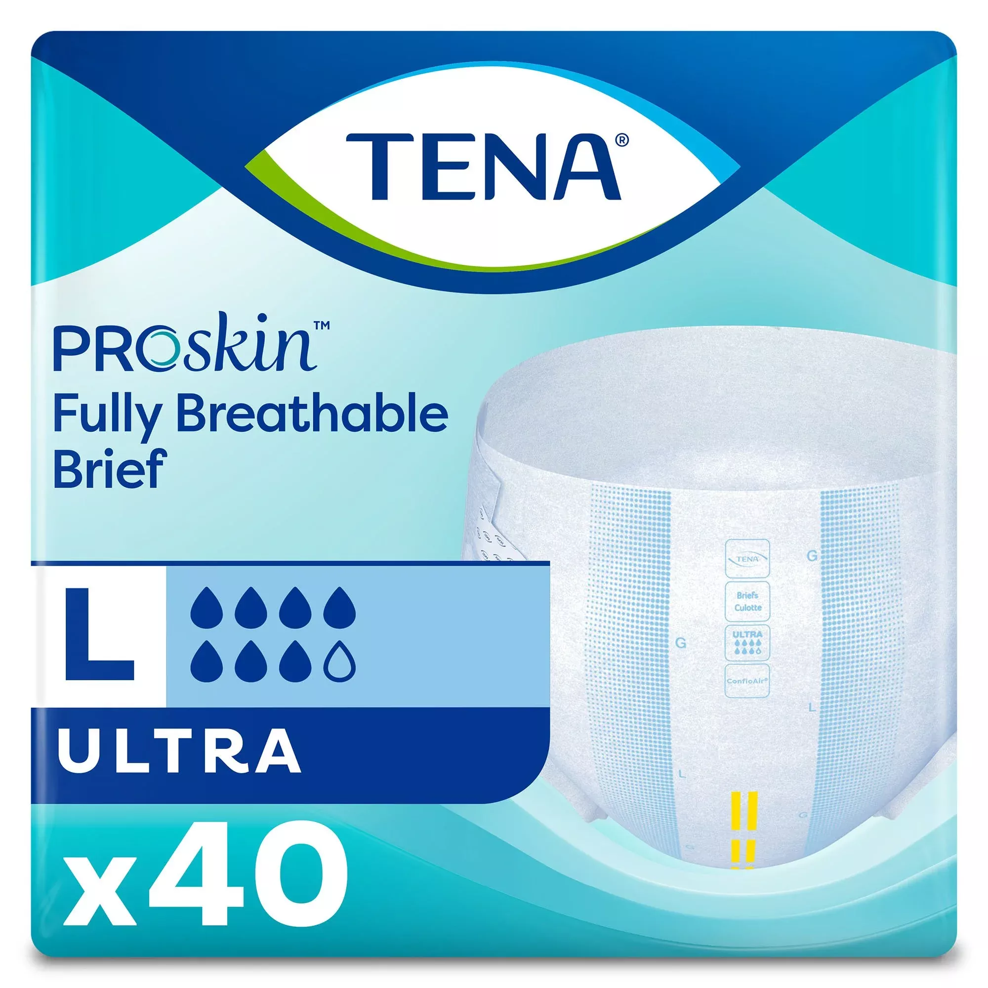 Tena ProSkin™ Ultra Incontinence Brief, Large