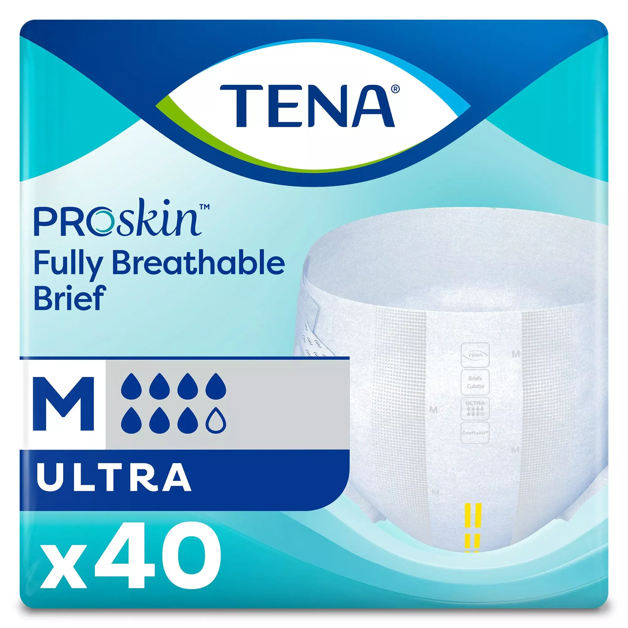 Tena ProSkin™ Ultra Incontinence Brief, Medium