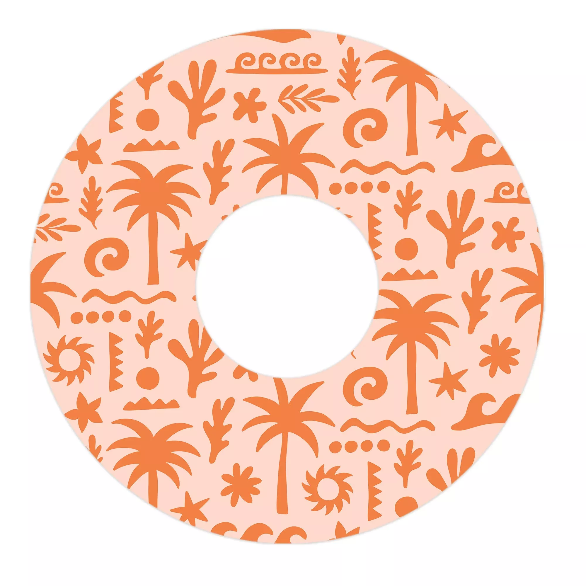 Terracotta Tides FreeStyle Libre 3 Plus & LingoPatch Tape - Pump Peelz