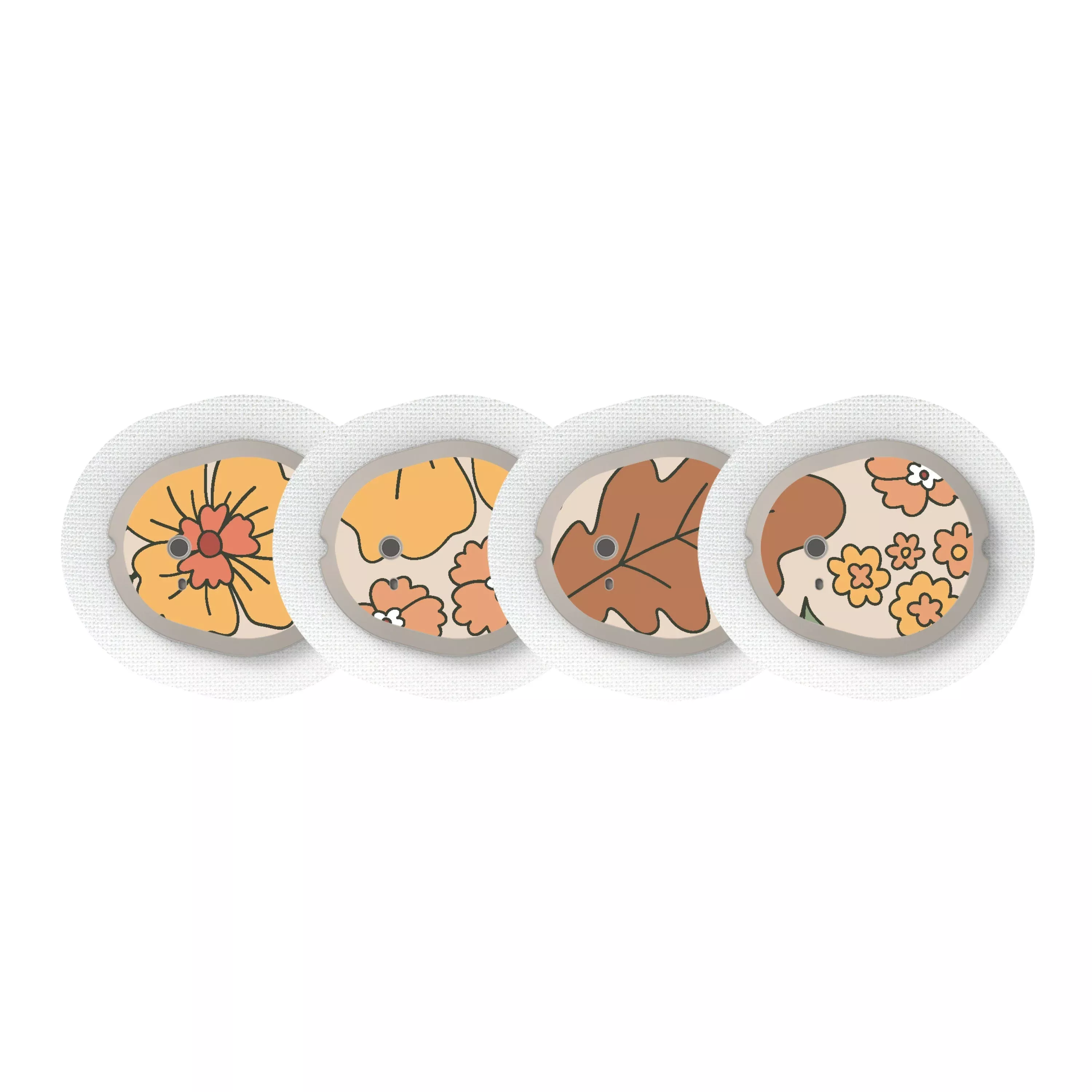 Thanksgiving Floral Designed for the DEXCOM G7 and Stelo Transmitter