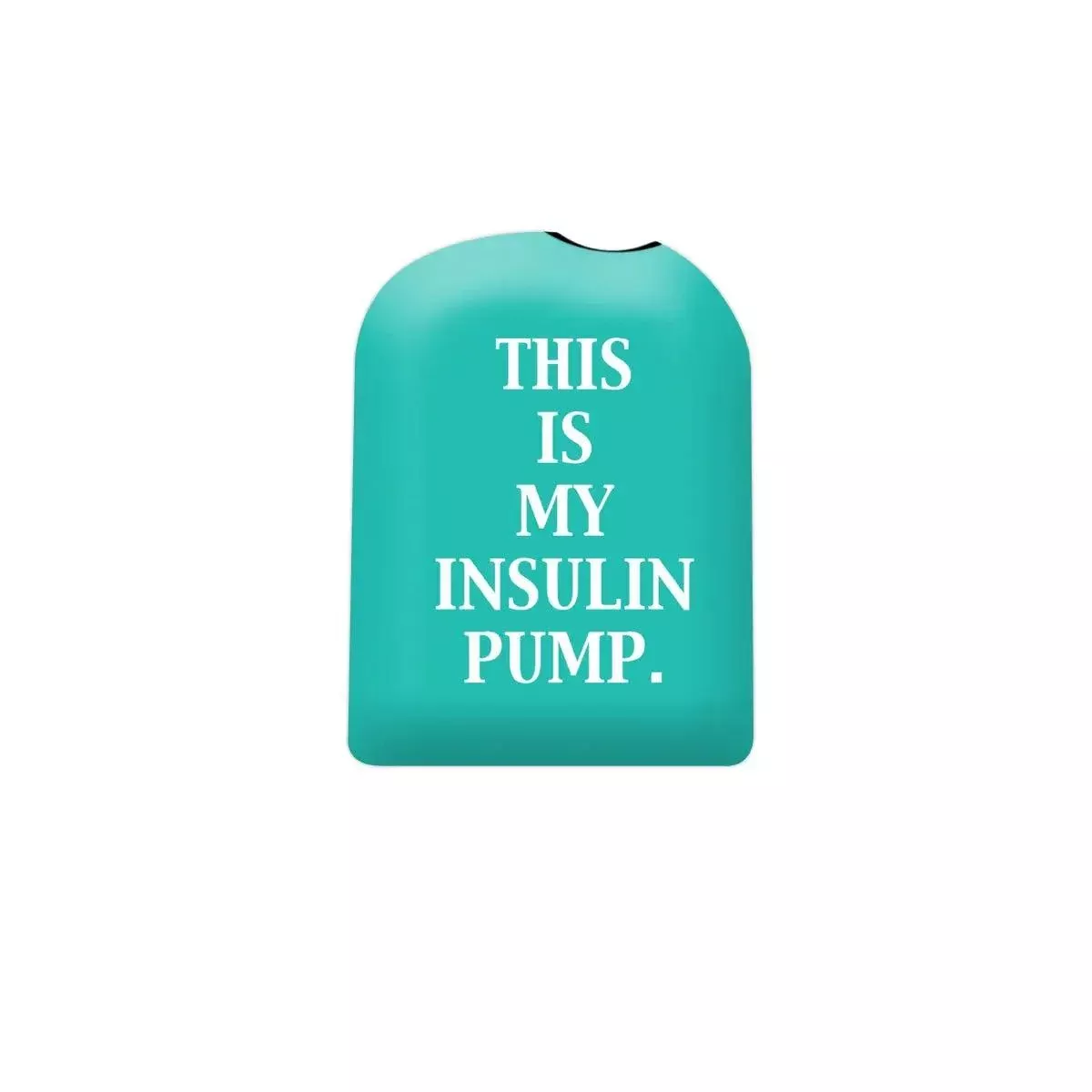 This is my insulin pump - Teal - Pod Sticker – Pump Peelz