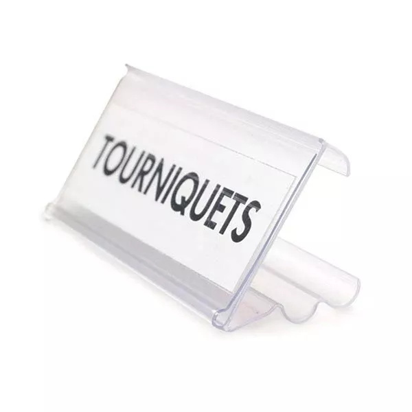 Three-Position Label Holder Three-Positioner Label Holders ,Pack oF 25