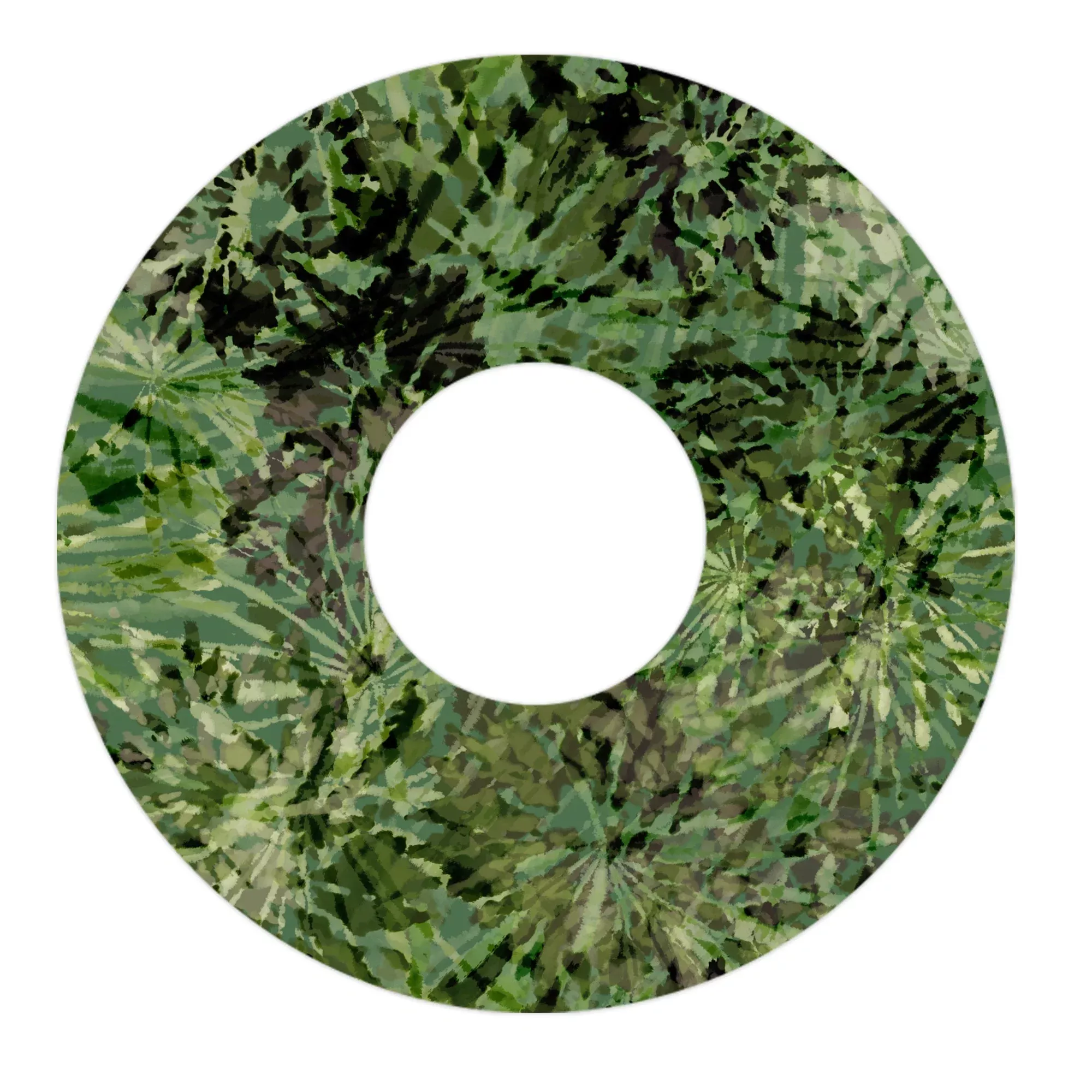 Tie Dye Camo Patch FreeStyle Libre 3 Plus & LingoPatch Tape - Pump Peelz