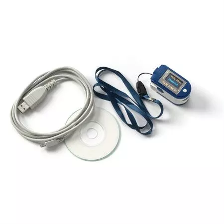 Tiger Medical Fingertip Pulse Oximeter with PC Data Transmission Finger Pulse Oximeter with Software ,1 Each