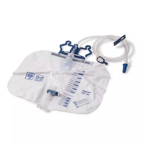 Tiger Medical Urinary Drainage Bag 4000ml Urinary Drainage Bag ,20 / pk