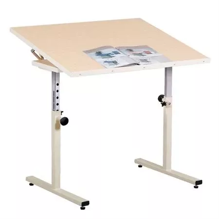 Tilt-Top Drafting Table Desk Personal Work Tilt-Top Drafting Table Desk - 36"L x 30"W x 22-33"H