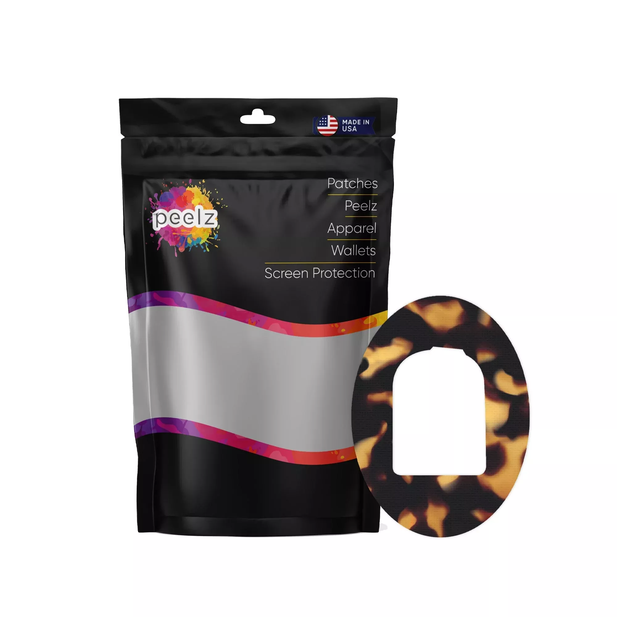 Tortoise Shell Pod Patch Tape - Pump Peelz
