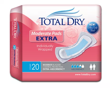 TotalDry Moderate Pads