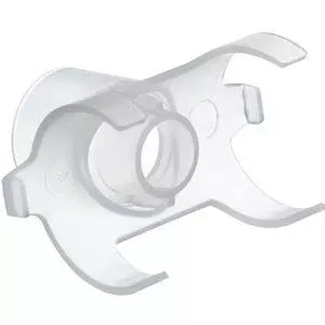Trach-Vent Holder With Comfort Clip