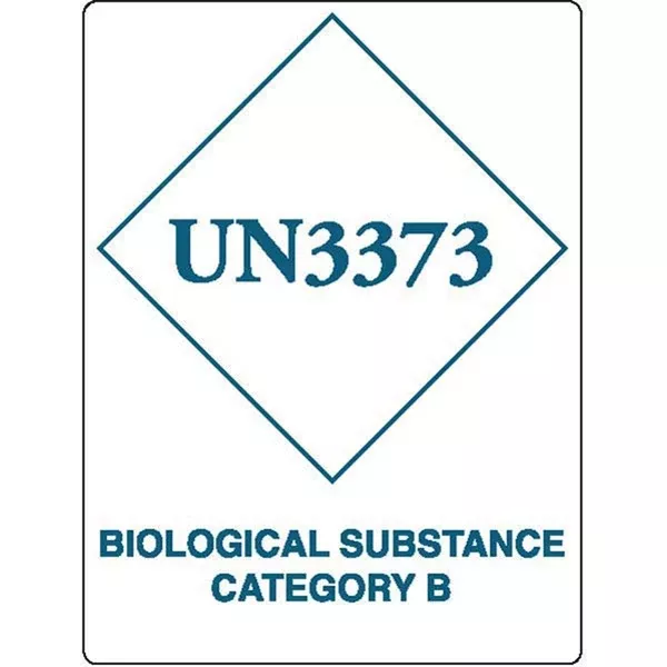 Transport Labels "UN3373" Label • 2.25"W x 2.25"H ,250 / pk