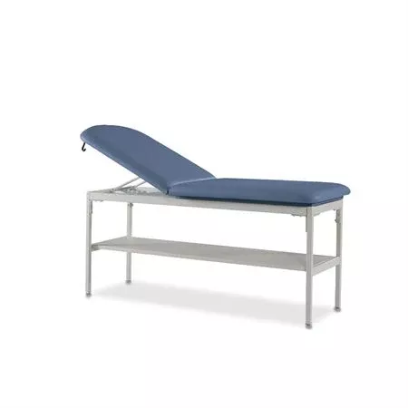 Treatment Table with Shelf and Adjustable Back Treatment Table with Shelf and Adjustable Back • 29"W x 76"L x 32"H ,1 Each