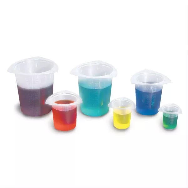 Tri-Corner Beakers 1000mL ,100 per Paxk