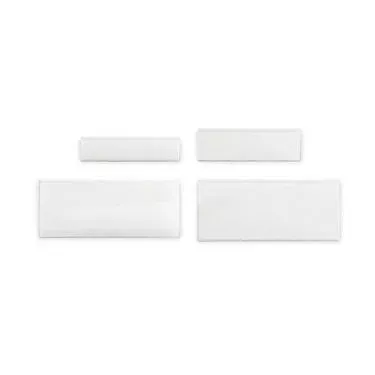 Tri-Dex Bin Label Holder For Label Size 3"W x 0.813"H ,Pack oF 25