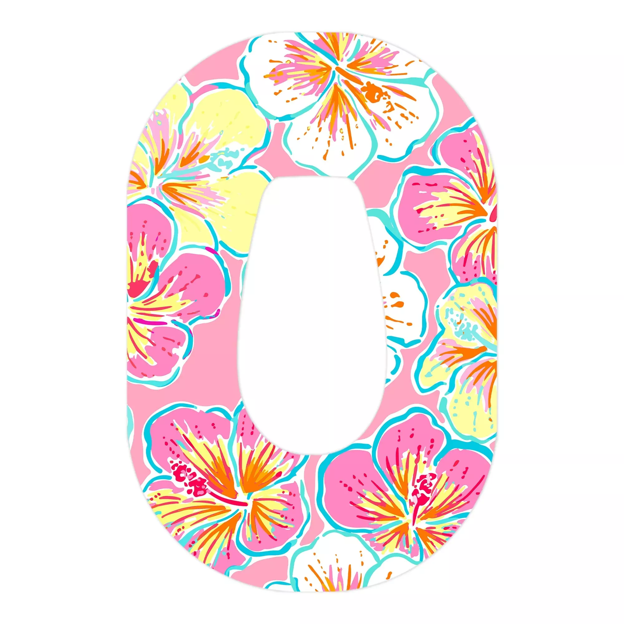 Tropic Crush Dexcom G6 Patch Tape - Pump Peelz