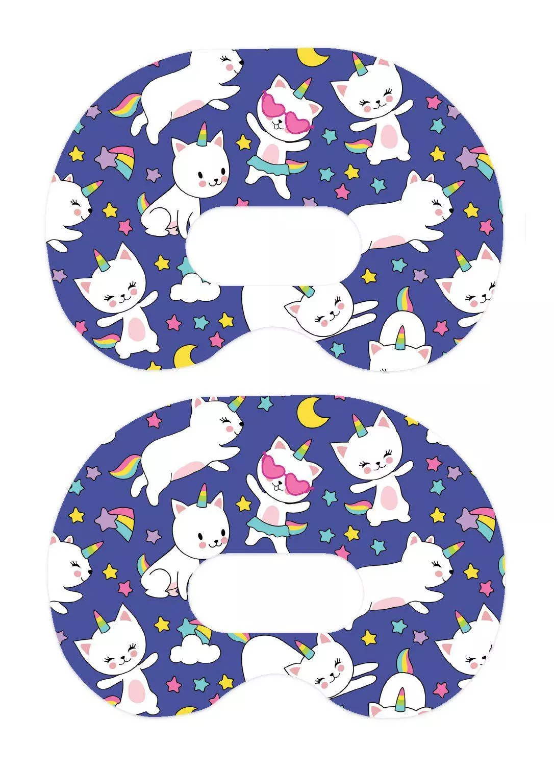 Unicorn Cats Medtronic Guardian Connect Patch Tape - Pump Peelz