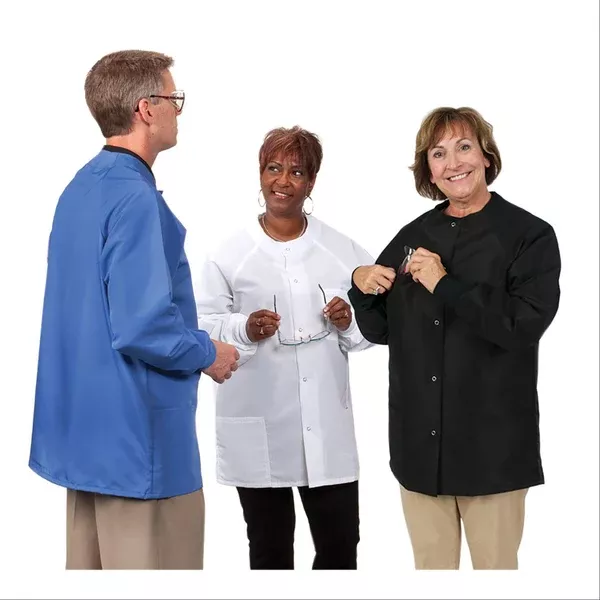 Unisex Long Length Lab Coat 2X-Large ,1 Each