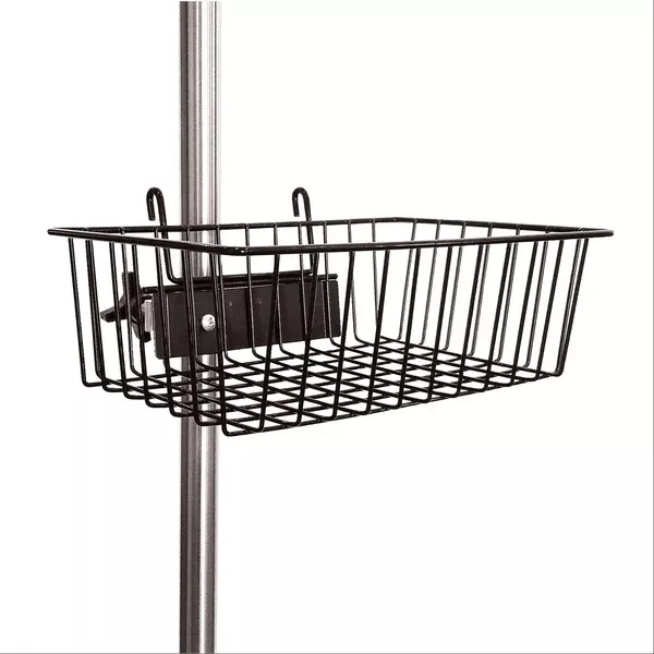 Universal Wire Basket for IV Poles Wire Basket ,1 Each