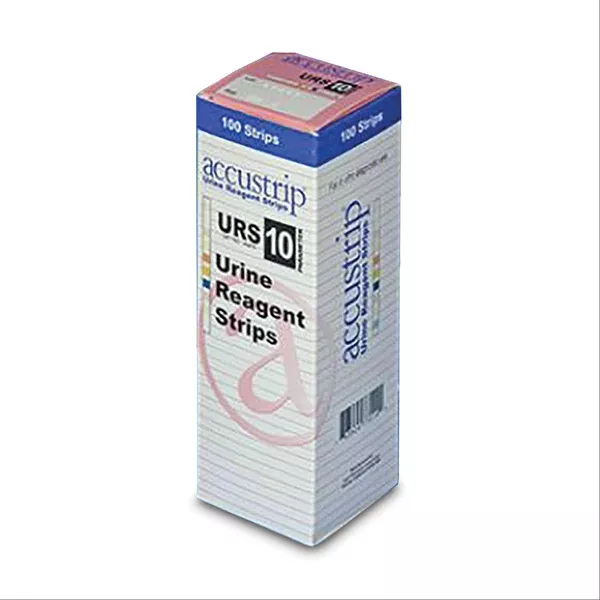 Urinalysis Automated Reader Accustrip URS 10 Parameter Urine Strips • CLIA Waived ,100 per Paxk