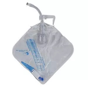 Urine Meter 200 mL with Drainage Bag 2,000 mL, 2 Drainage Bags