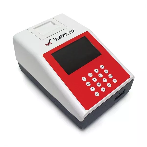 Urocheck 120 Urine Analyzer Machine Optional Barcode Reader ,1 Each