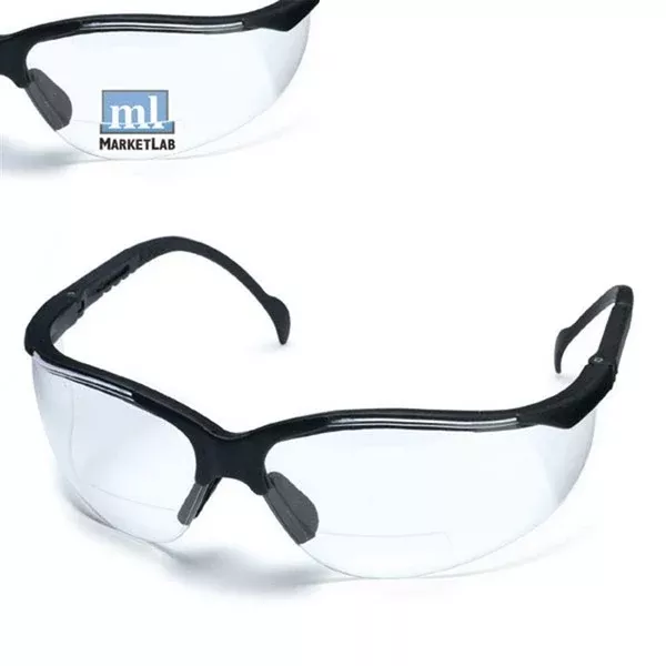 V2 Readers Safety Glasses +1.5 Diopter ,1 Each