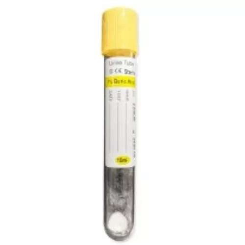 Vacuum Urine Tube, 1% Boric Acid, 10ml