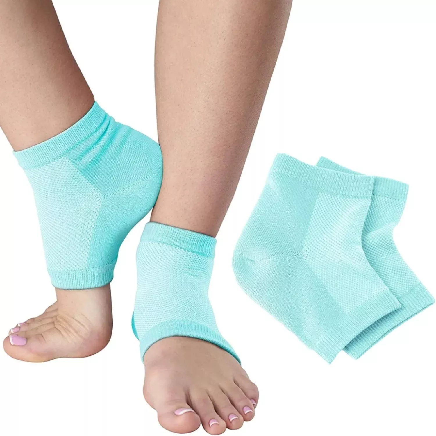 Vented Moisturizing Heel Sleeves