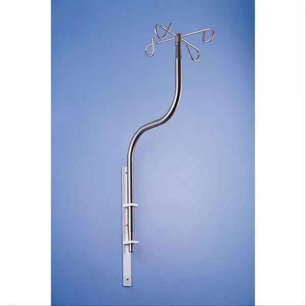 Wall Mounted IV Pole Wall Mounted IV Pole • 8"W x 14"L x 30"H ,1 Each