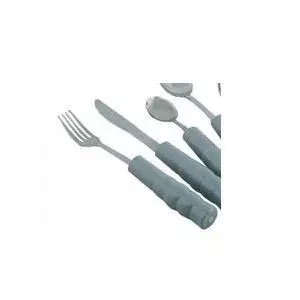 Weighted Fork, Grey, Stainless Steel