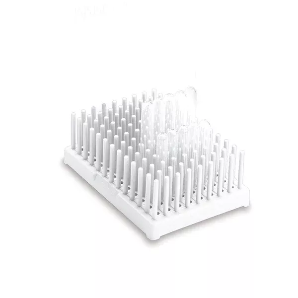 White Peg Racks for 10mm-13mm Tubes White ,2 / pk