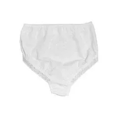 White,Xxx-Large,Size 14,Right,Split Crotch,Cotton