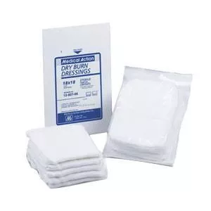 Wide Mesh Sterile Dry Burn Dressing 18" x 18", 2-Ply
