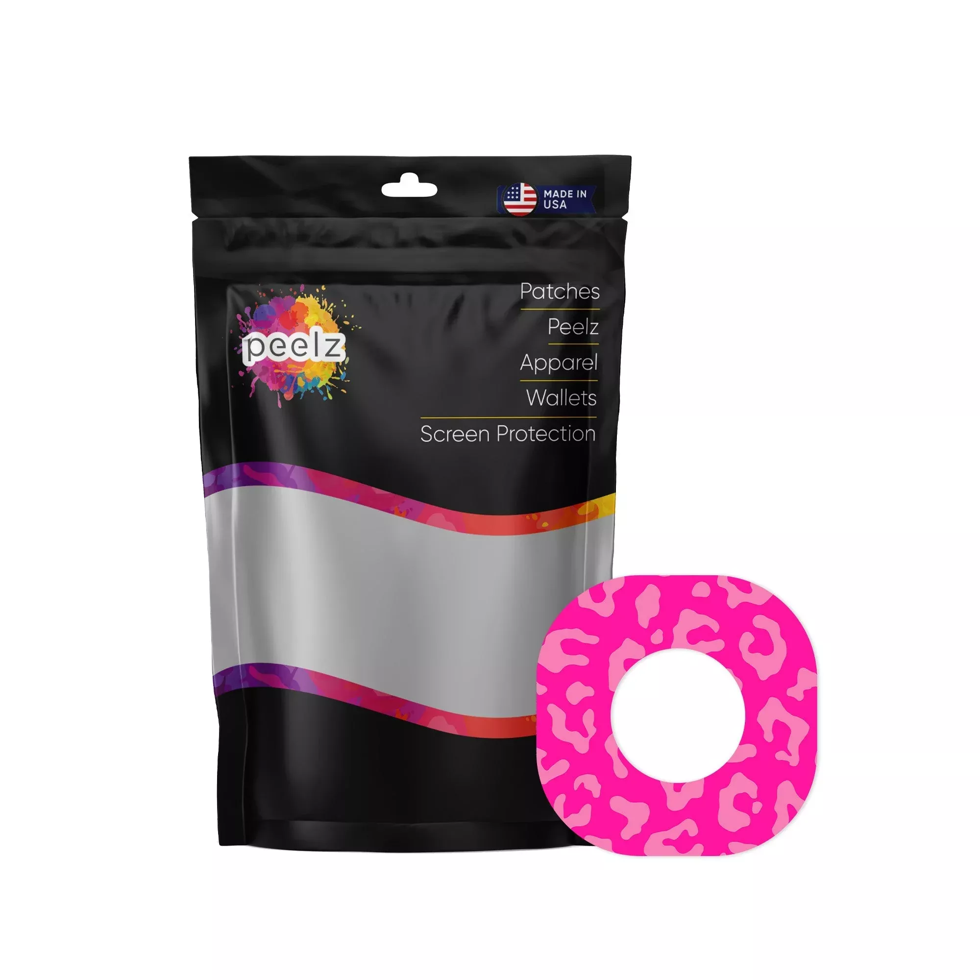 Wild Cat Dexcom G7 and Stelo Patch Tape - Pump Peelz