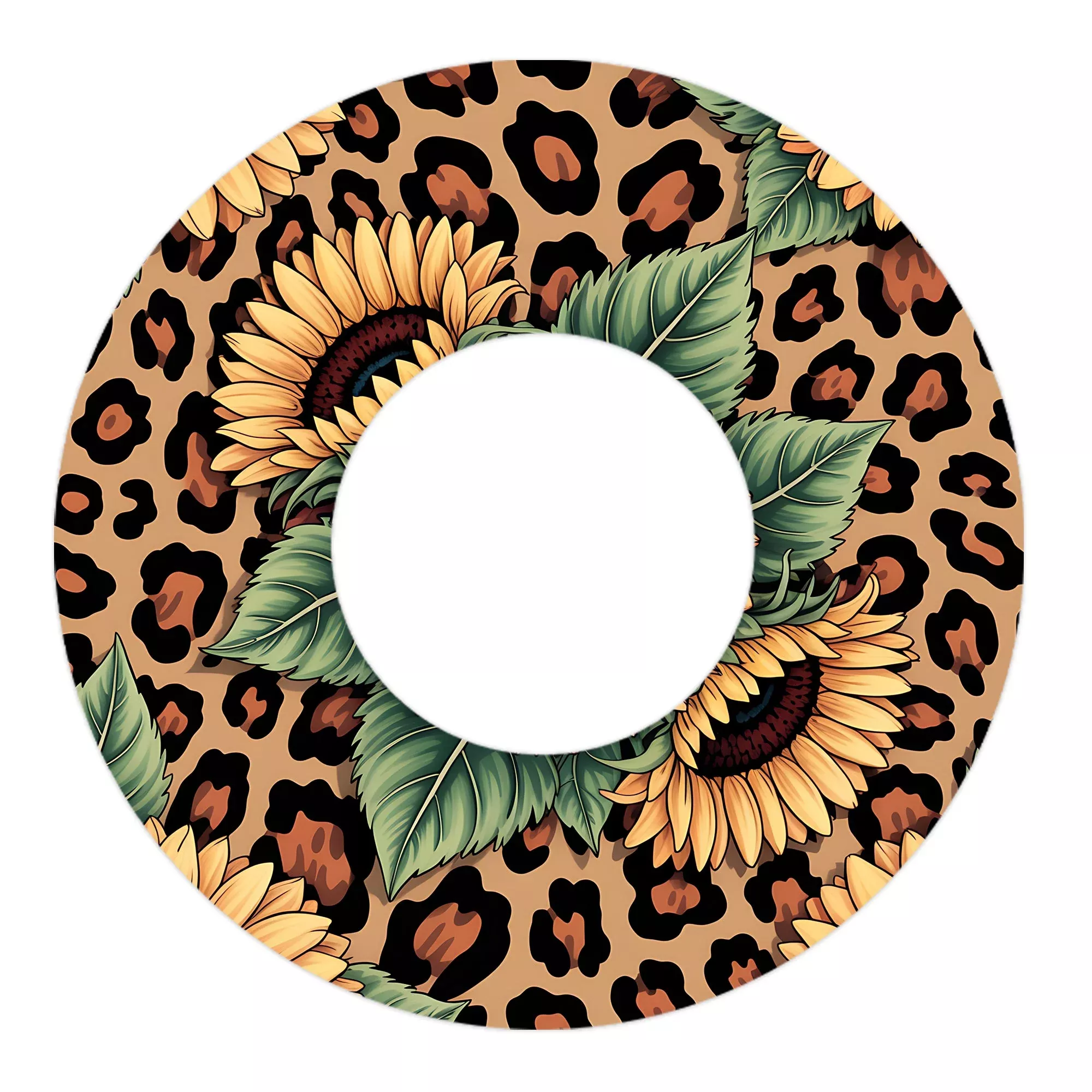 Wild Sunflower Freestyle Libre 2 Patch Tape - Pump Peelz