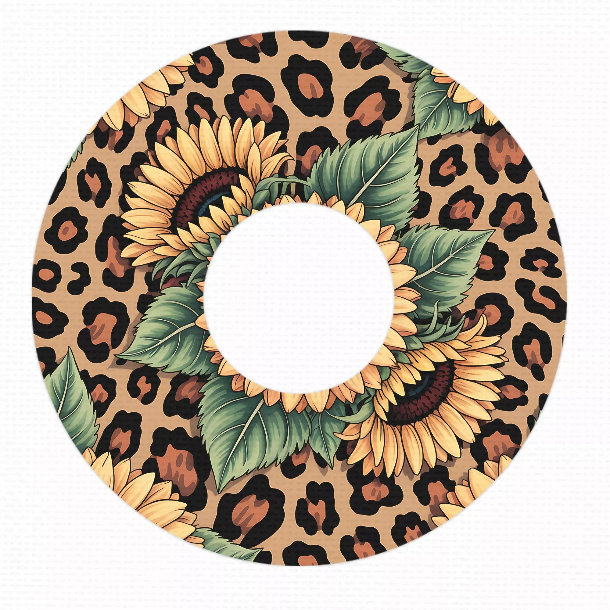 Wild Sunflower FreeStyle Libre 3 Plus & LingoPatch Tape - Pump Peelz