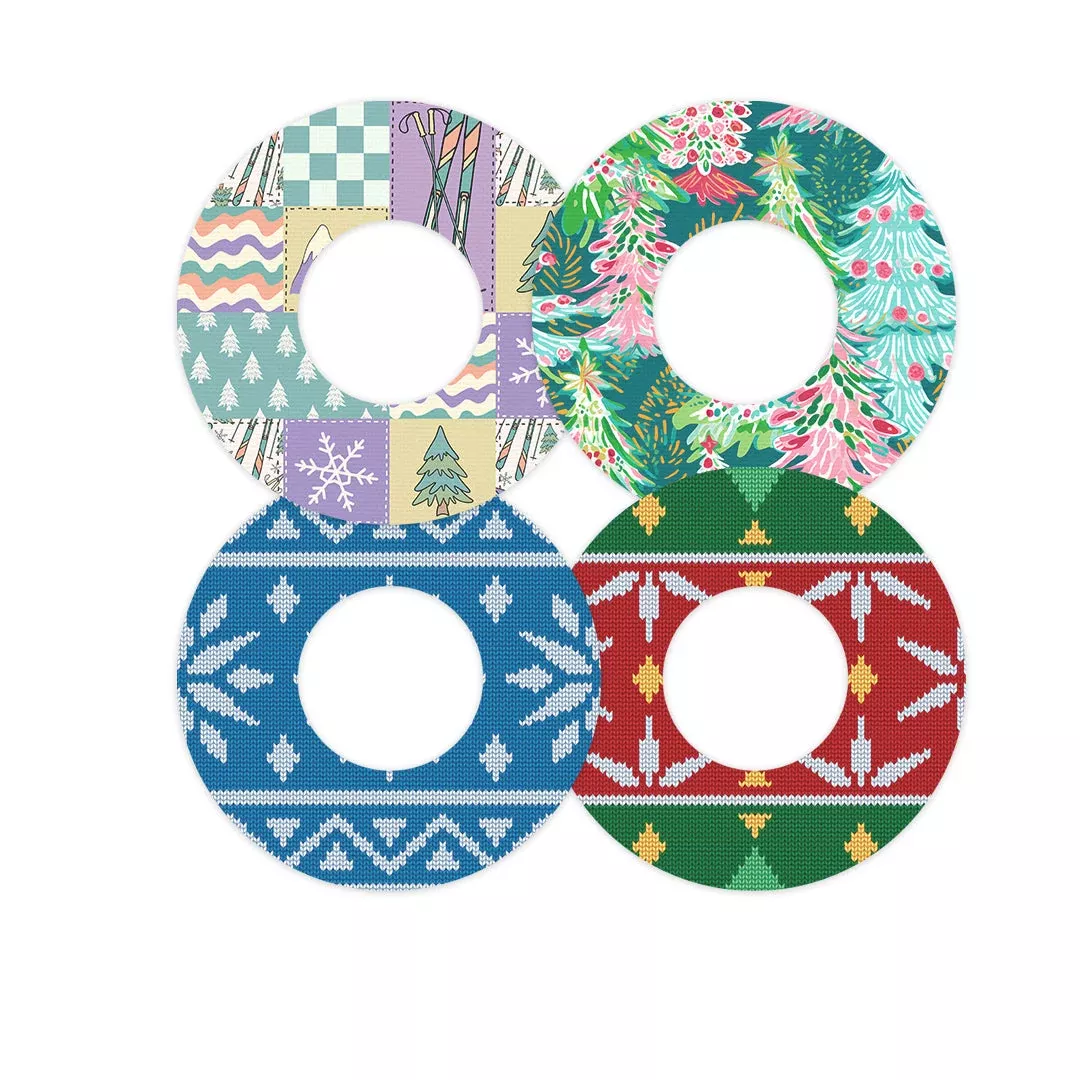 Winter Wonderland Variety PatchTape Designed for the FreeStyle Libre 2 - Pump Peelz