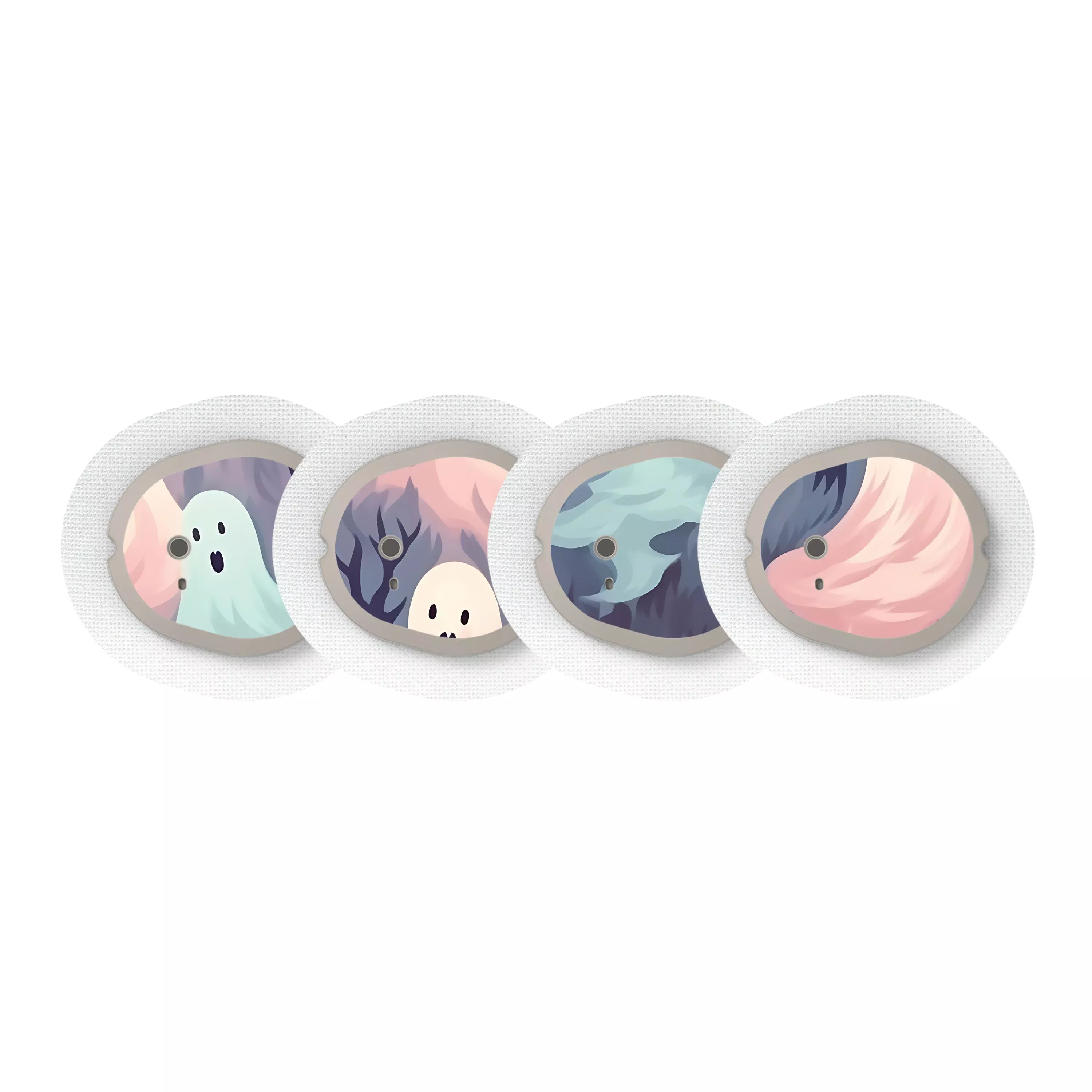 Wispy Ghosts Designed for the DEXCOM G7 and Stelo Transmitter