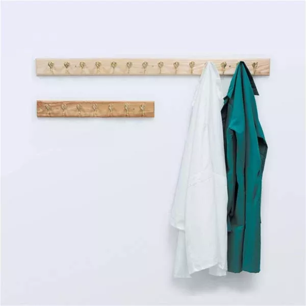 Wood Apparel/Coat Racks 14-Hook Coat Rack • 48"L ,1 Each