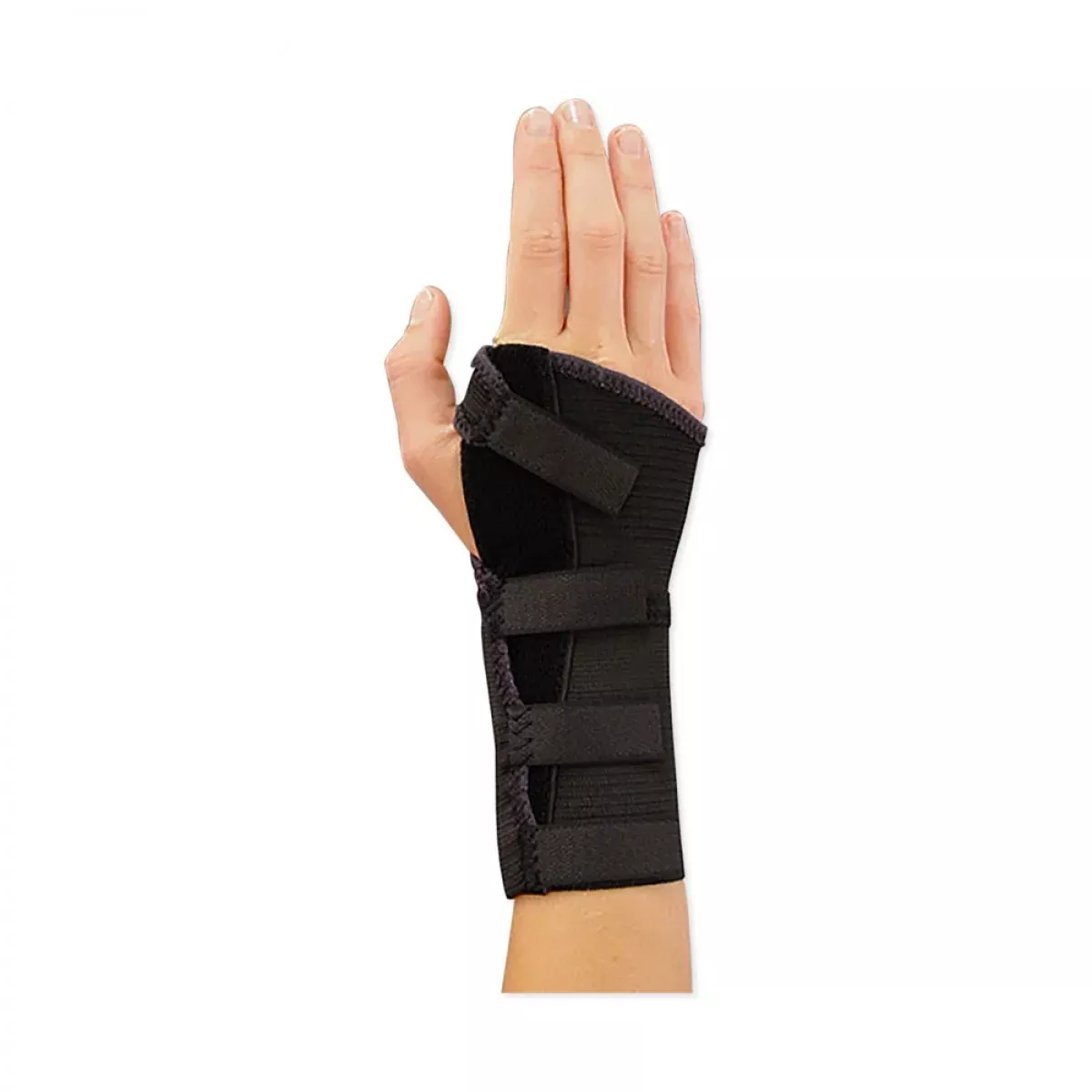 Wrist Brace 7" Economy, Left Black Elastic Medium 1 Per Each