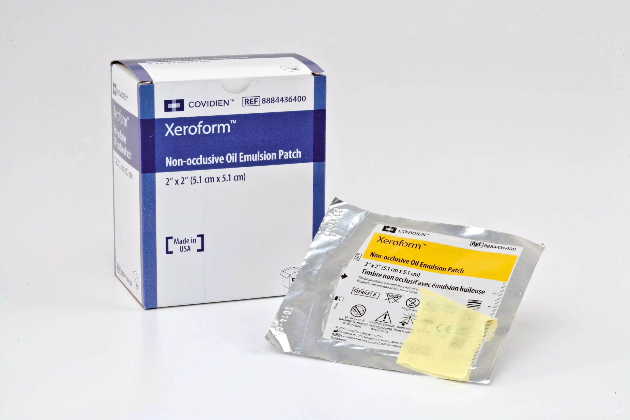 Xeroform™ Nonocclusive Petrolatum Impregnated Dressing, 2 x 2 inch