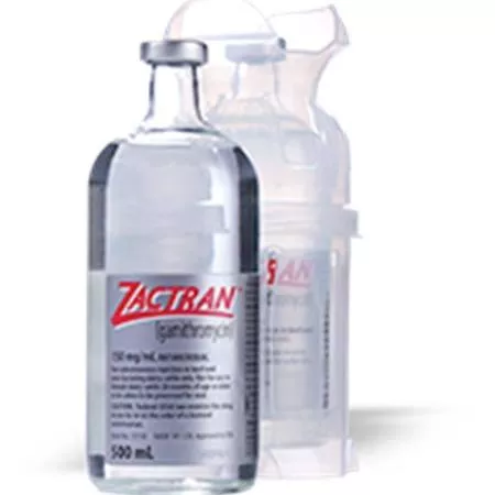 Zactran Injectable150 mg/ml6/Pkg Merial 72155