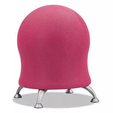 Zenergy Ball Chair Black Vinyl ,1 Each