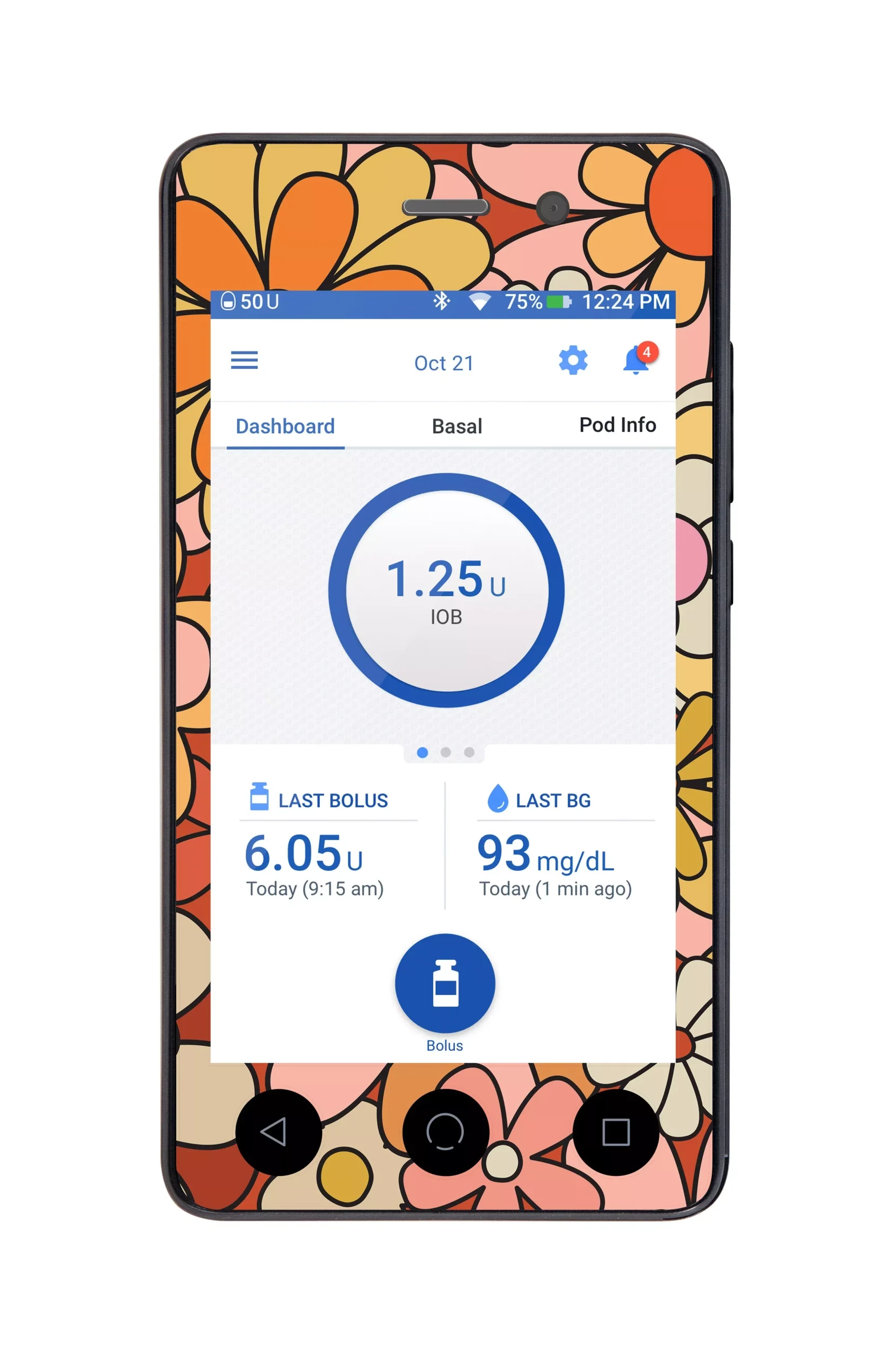 Zoey Sticker for Omnipod DASH PDM – Pump Peelz