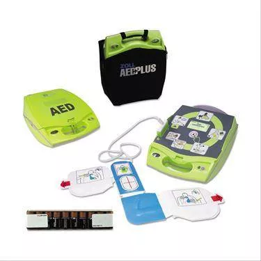 Zoll AED Plus Defibrillator 9" Standard AED Wall Cabinet ,1 Each